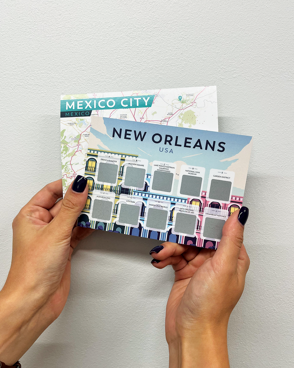 Scratch Off Cards - Bucket list - "Cities of the world"