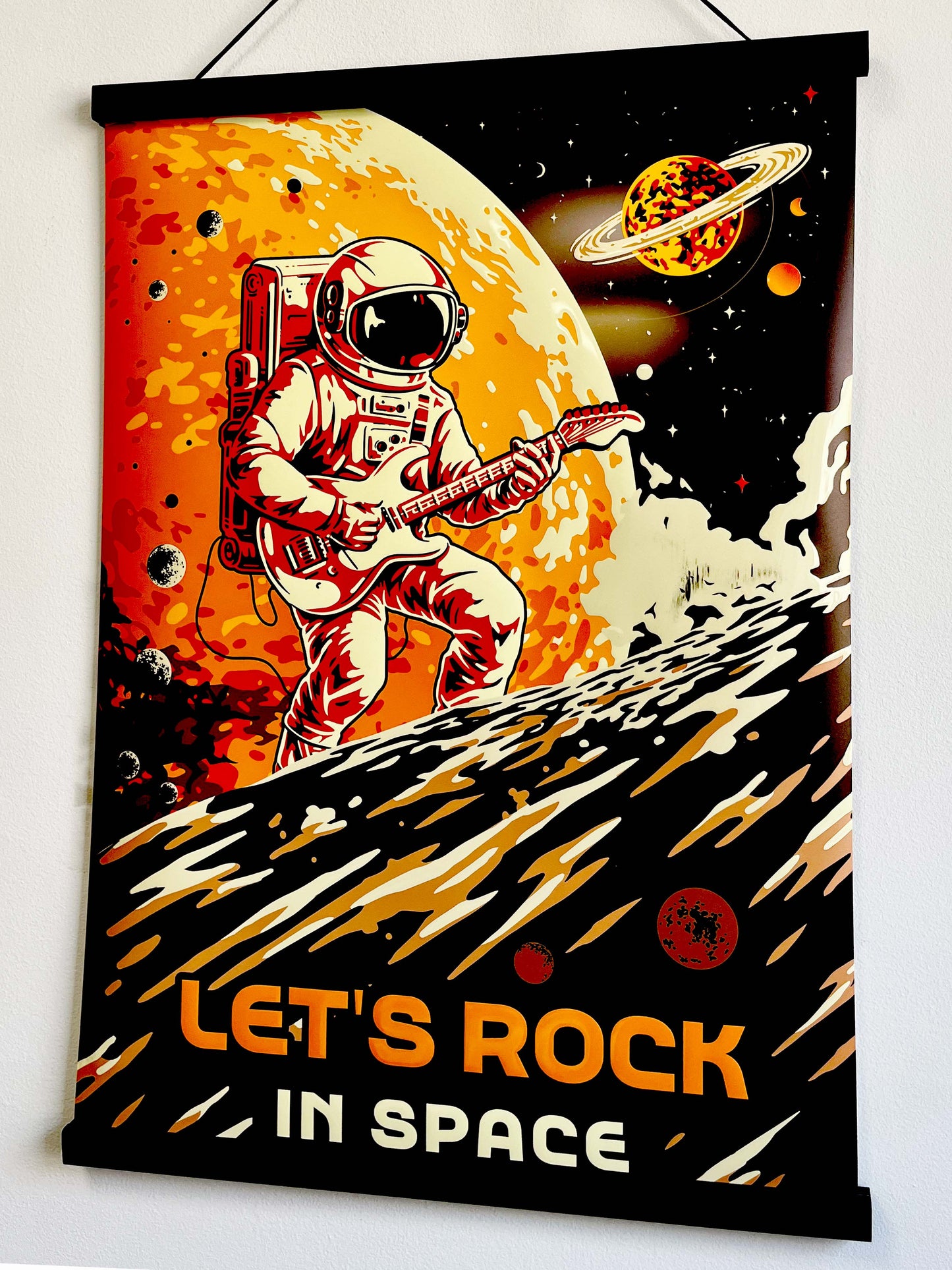 Funny UV varnish poster ,,Rock"