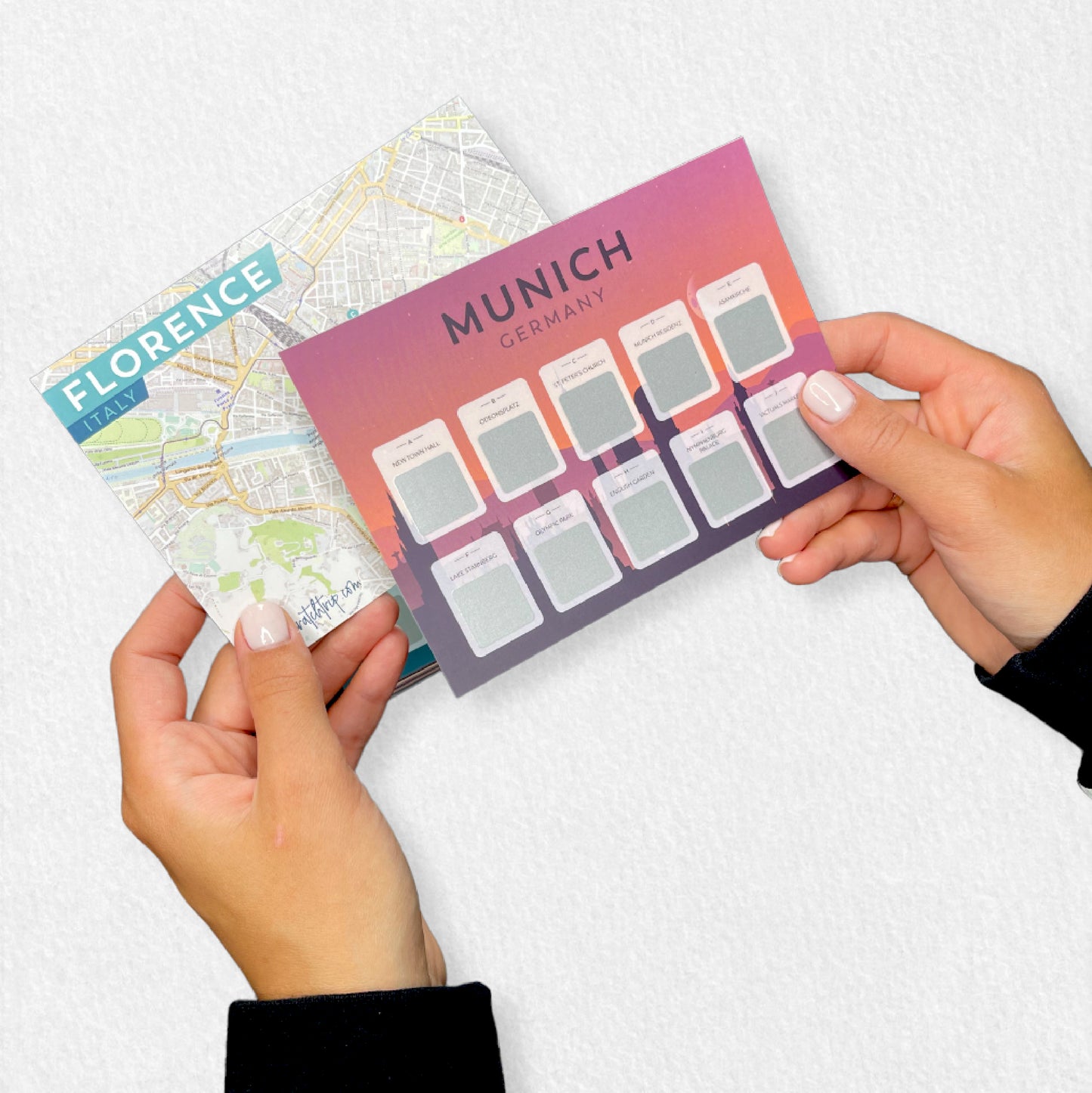 Scratch Off Cards - Bucket list - "Cities of Europe"