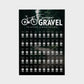 Scratch Off Poster "Gravel - Europe"