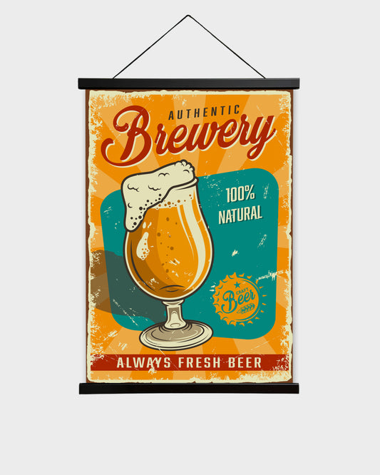 Funny UV varnish poster ,,Beer"