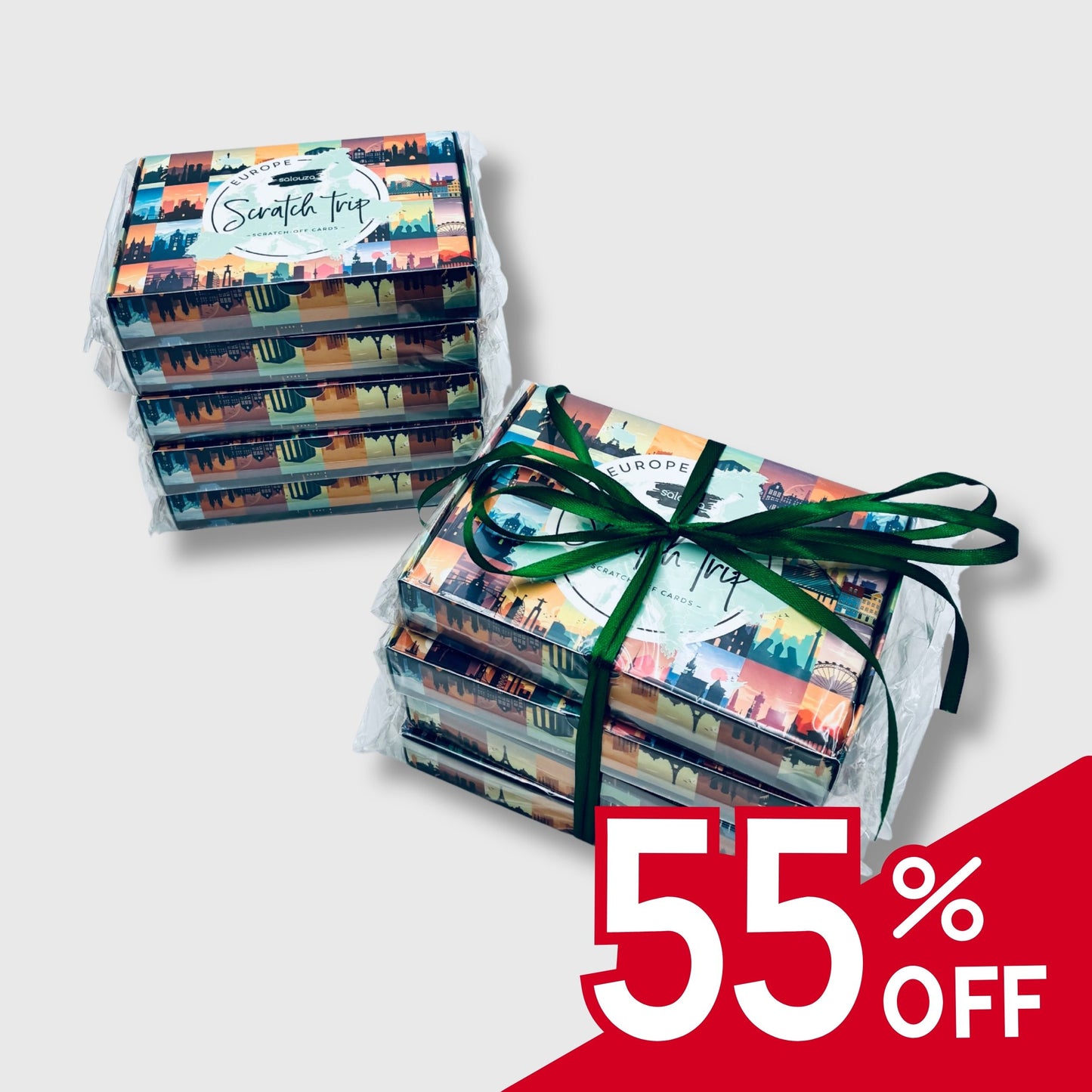 ULTIMATE Scratch Off Cards "Cities of Europe" Bundle