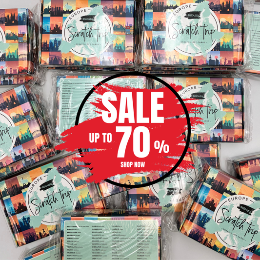 ULTIMATE Scratch Off Cards "Cities of Europe" Bundle