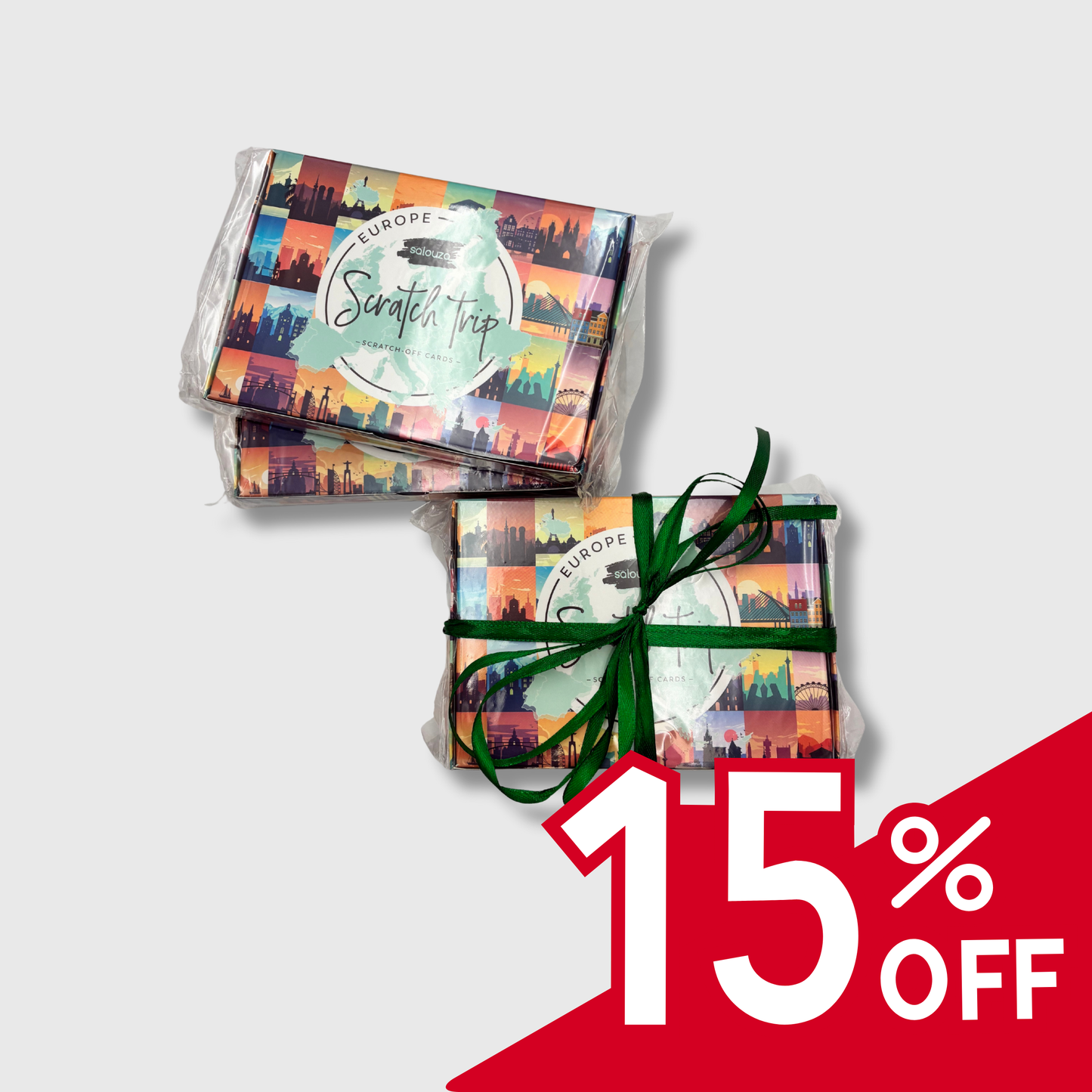 ULTIMATE Scratch Off Cards "Cities of Europe" Bundle