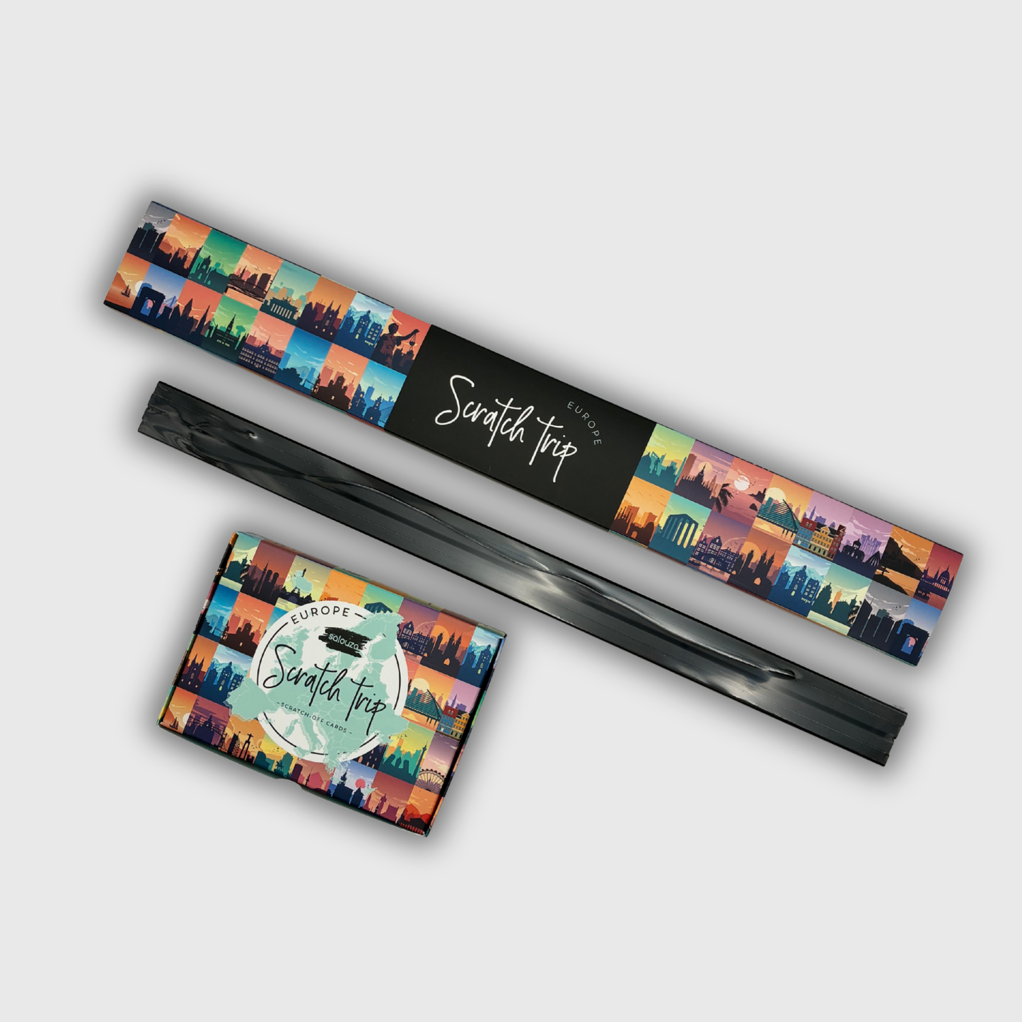 Scratch Off Cards - Bucket list - "Cities of Europe"