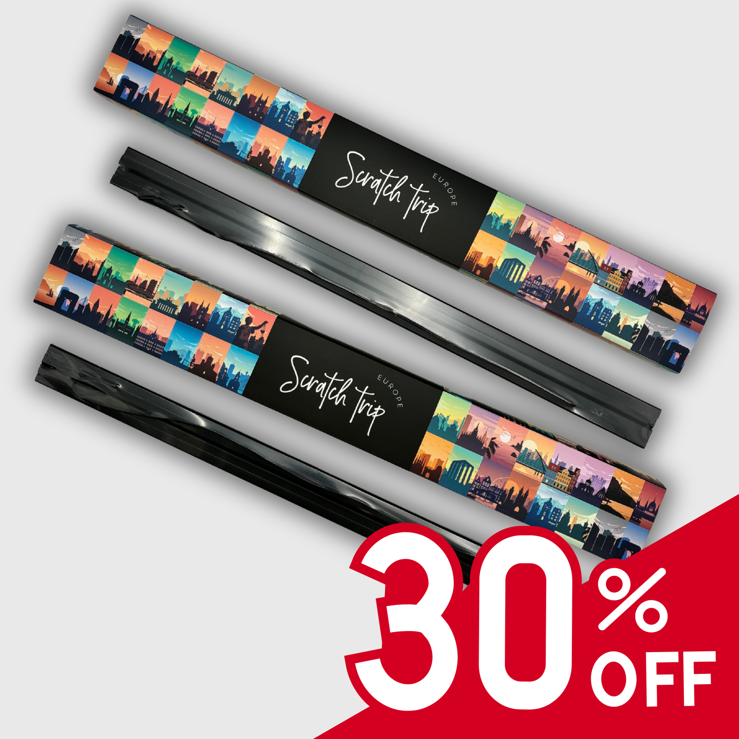 Scratch Off Poster "ScratchTrip - Europe"