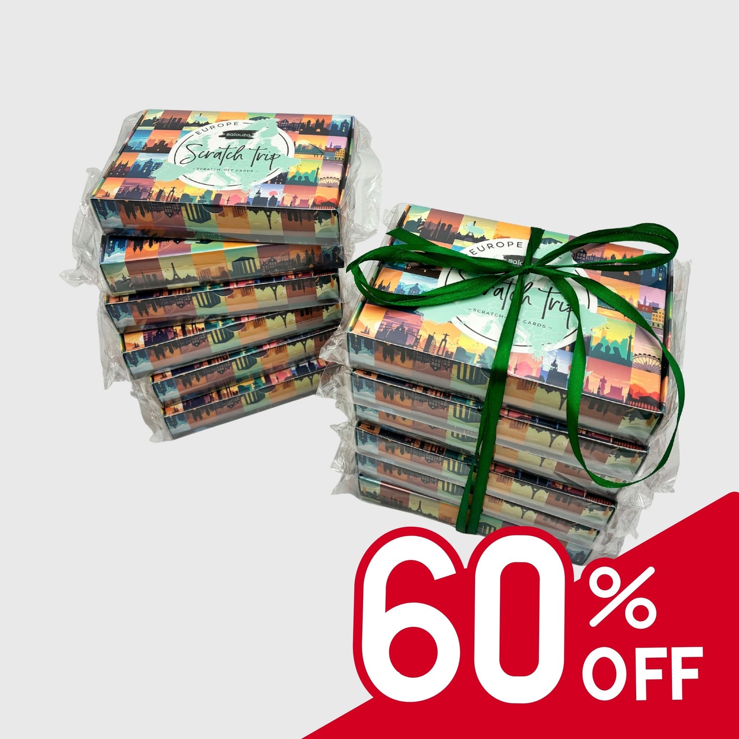 ULTIMATE Scratch Off Cards "Cities of Europe" Bundle