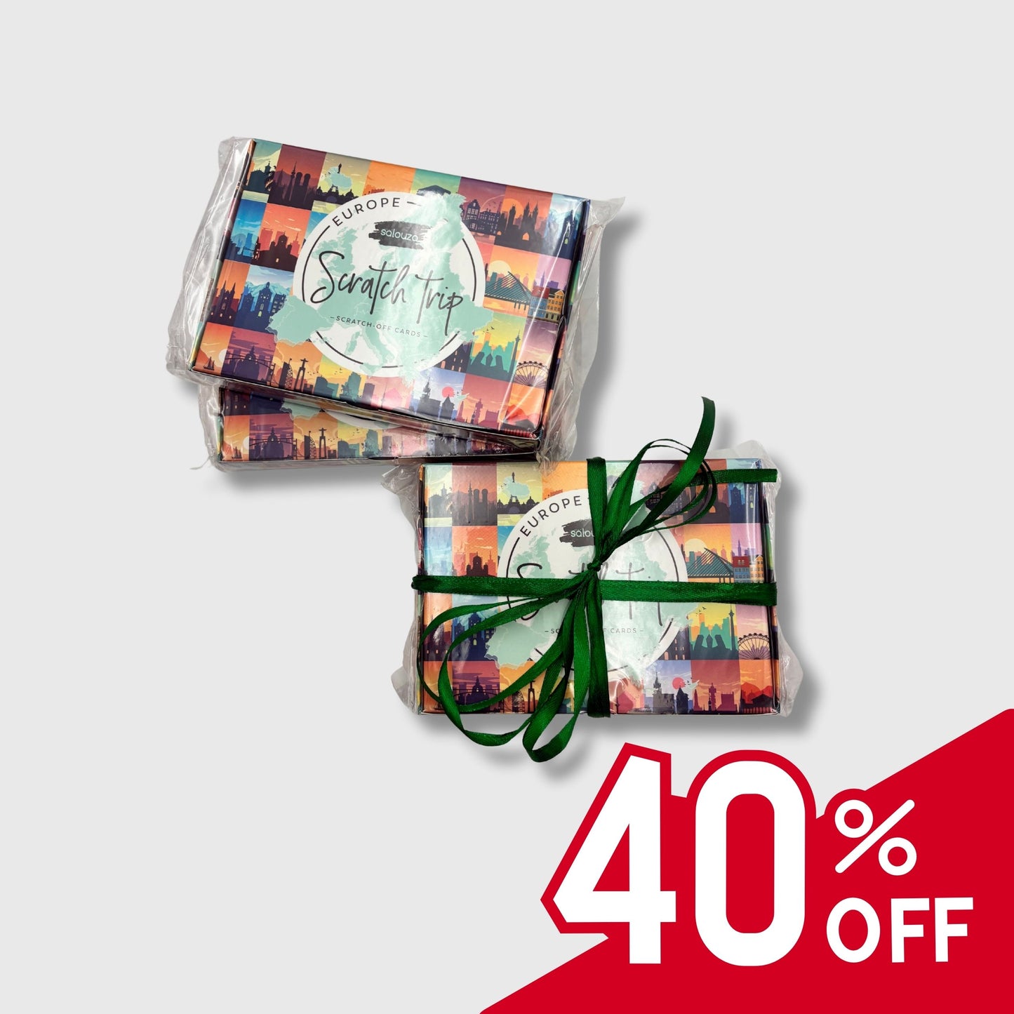 ULTIMATE Scratch Off Cards "Cities of Europe" Bundle