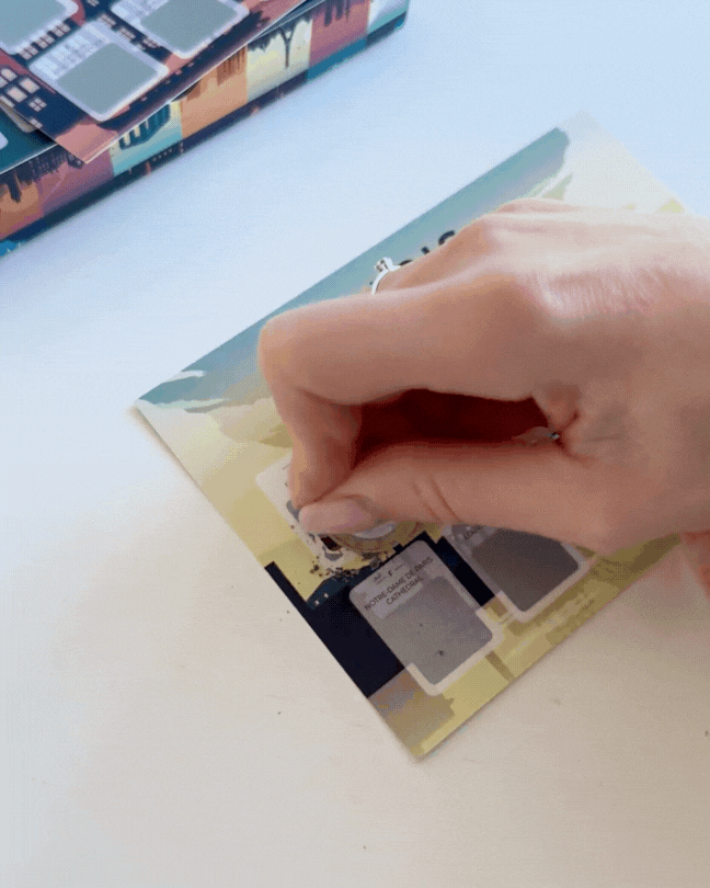 Scratch Off Cards - Bucket list - "Cities of Europe"