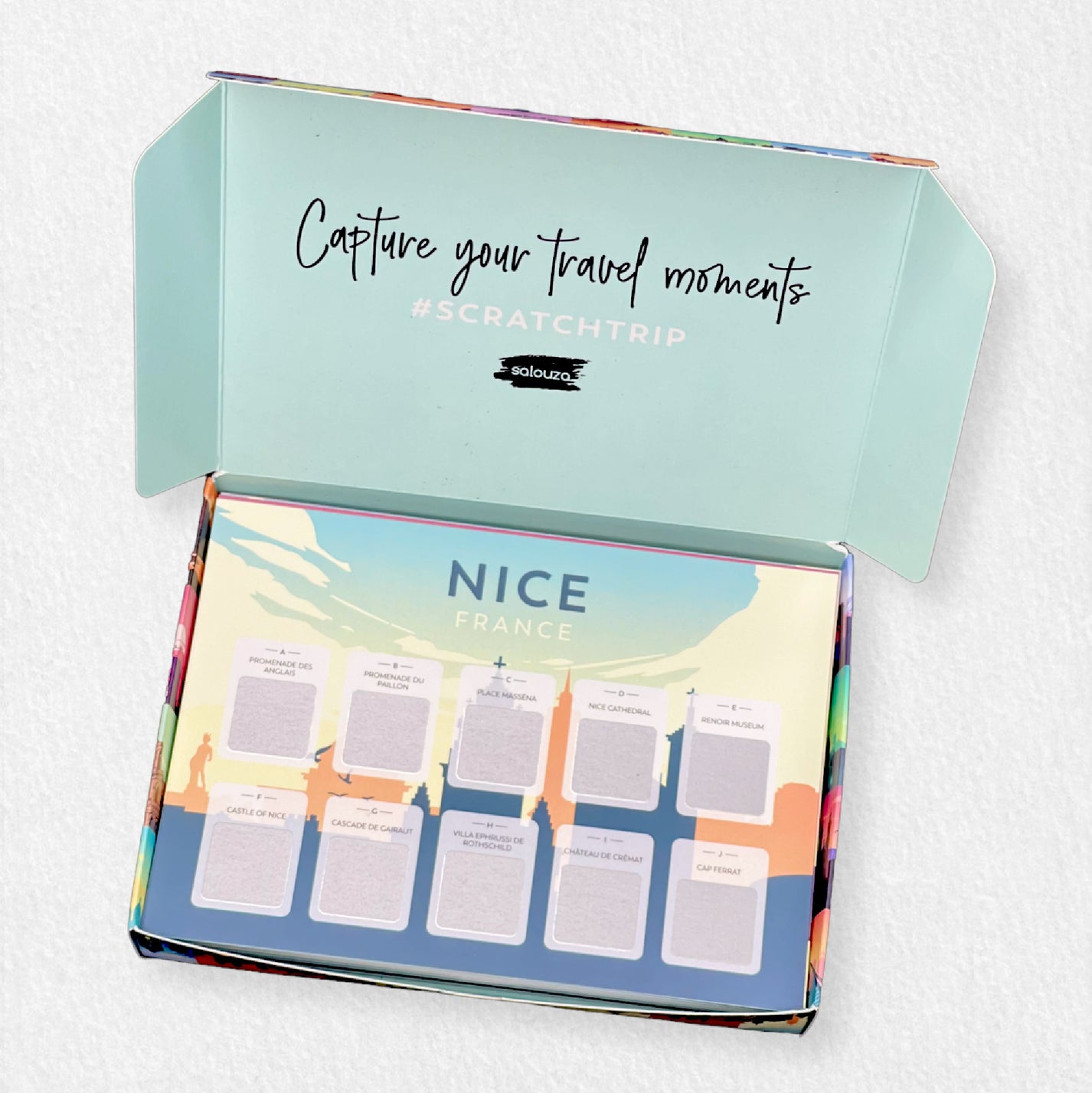 Scratch Off Cards Bucket list "Cities of Europe" Scratchtrip