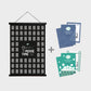 Scratch Off Cards and Poster set "Movies"