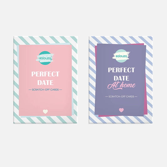 Scratch Off cards set "Perfect date"