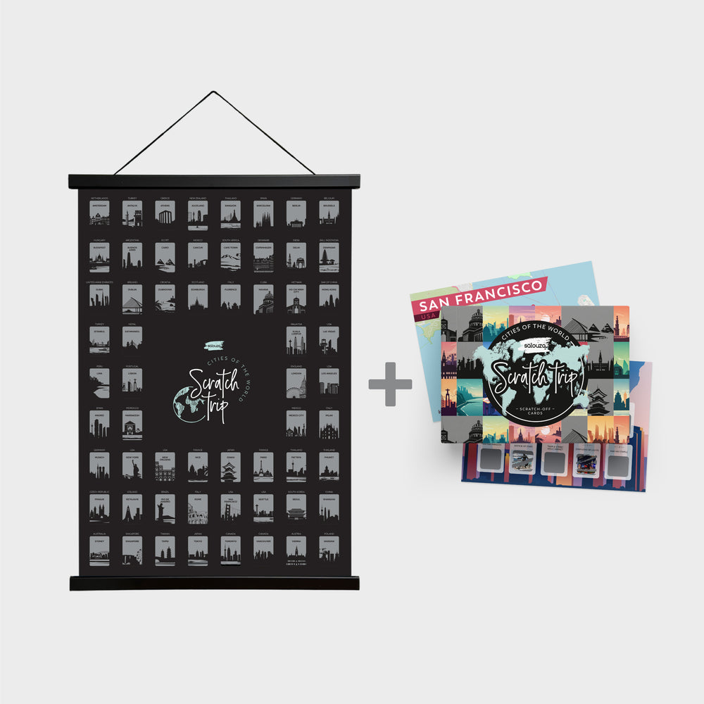 ScratchTrip Cities of the World set